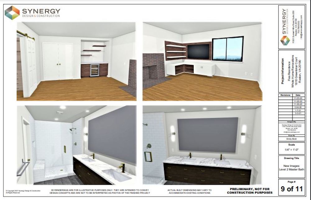 primary suite rendering